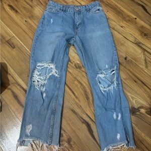 Straight Leg Jeans